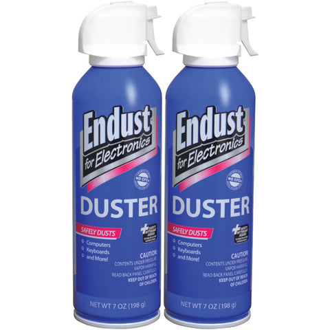 Endust 7oz Duster Twin Pack