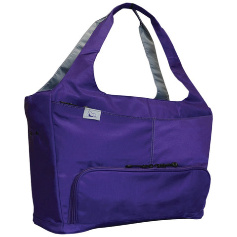 Hotdog Yoga Yoga Totes (amethyst)