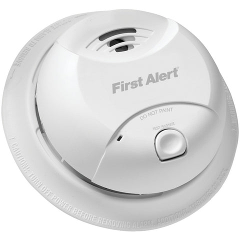 First Alert 10-year Sealed-battery Ionization Smoke Alarm Round