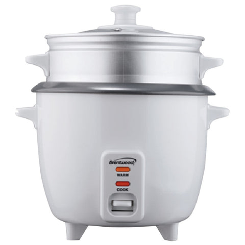 Brentwood Rice Cooker (10 Cup) With Steamer