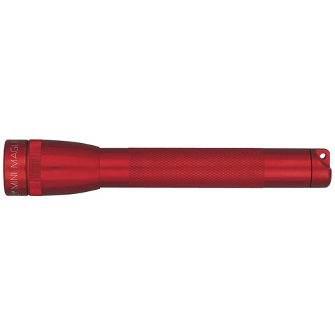 Maglite 14-lumen Mini Maglite Flashlight With Holster (red)