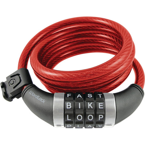 Wordlock Combination Resettable Cable Lock