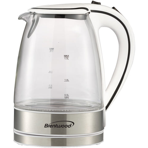 Brentwood Glass Electric Kettle 1.7 Liter