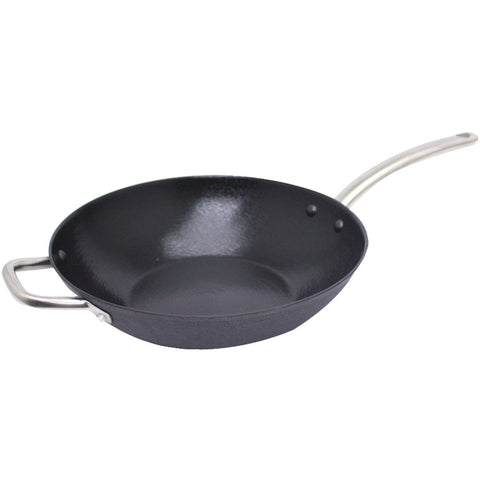 Starfrit Light Cast Iron Fry Pan With Helper Handle (11&#34;)