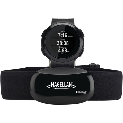 Magellan Echo Fitness Watch With Heart Rate Monitor (black)