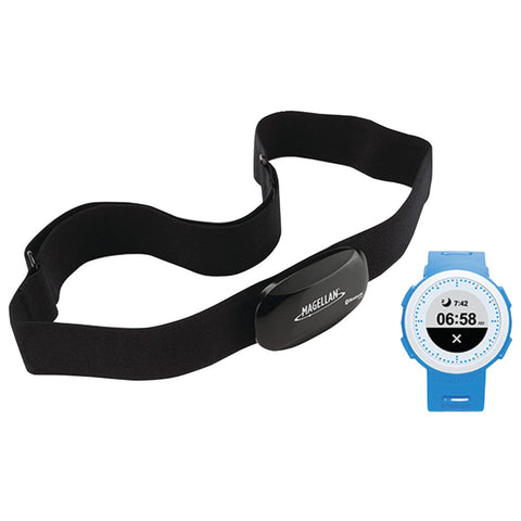 Magellan Echo Fit Smart Sports Watch (blue) With Heart Rate Monitor