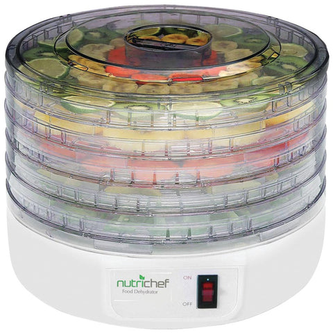 Pyle Home Nutrichef Electric Countertop Food Dehydrator And Food Preserver