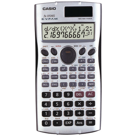 Casio Scientific Calculator With 300 Built-in Functions