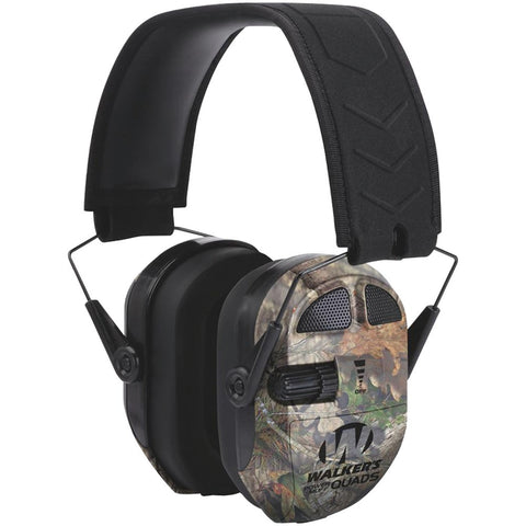 Walker&#39;s Game Ear Ultimate Power Muff Quads (mossy Oak)