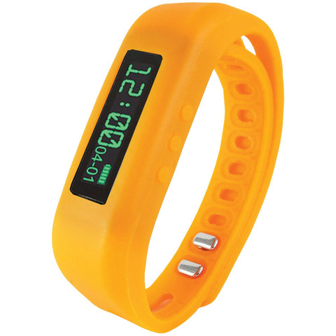 Supersonic Bluetooth Smart Wristband Fitness Tracker (orange)