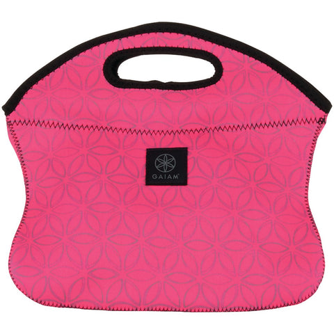 Gaiam Pink Flower Of Life Lunch Clutch