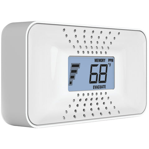 First Alert Carbon Monoxide Alarm With Temperature Digital Display & 10-year Sealed Battery