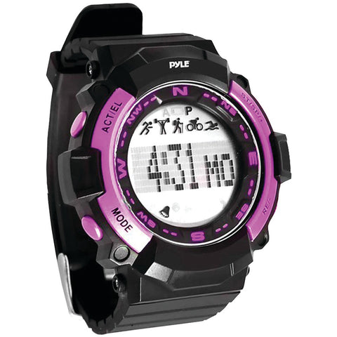 Pyle-sport Multifunction Sports Watch (pink)