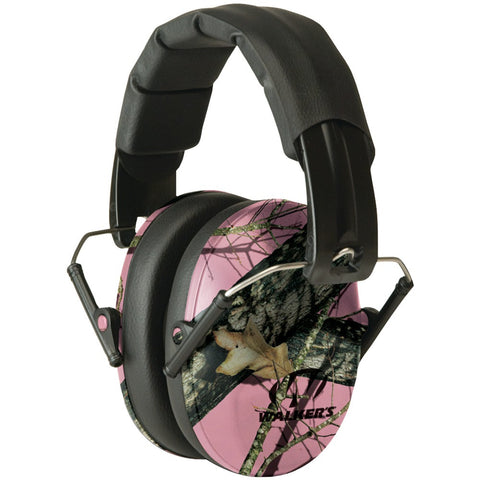 Walkers Pro Low-profile Folding Muff (pink And Mossy Oak Camo)