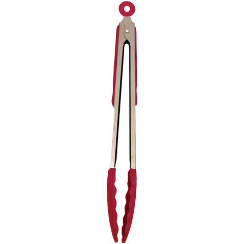 Starfrit Red Silicone 12&#34; Tongs