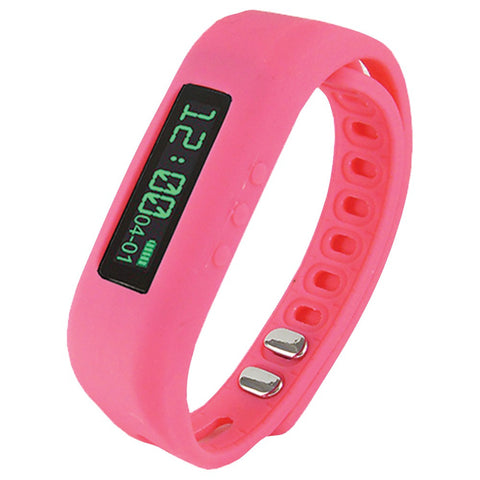 Supersonic Bluetooth Smart Wristband Fitness Tracker (pink)