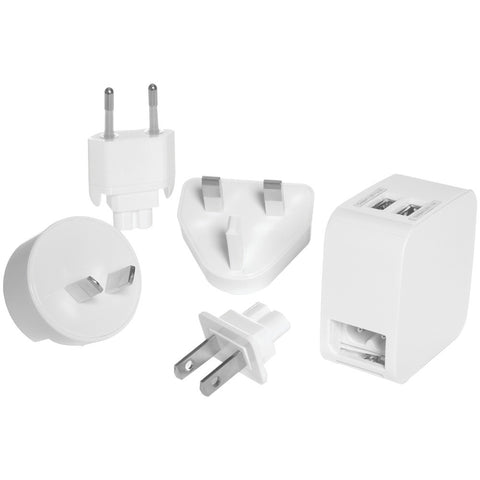 Lectronic Smart Dual Usb Charger & Adapter Set