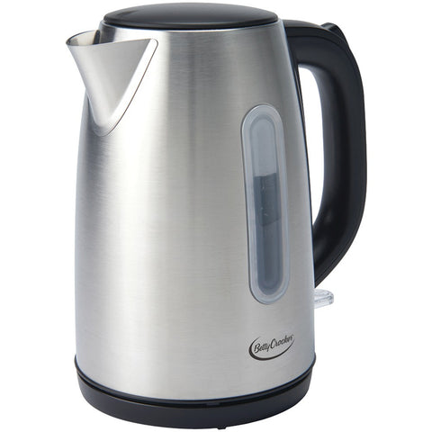 Betty Crocker 1.7-liter Stainless Steel Cordless Kettle