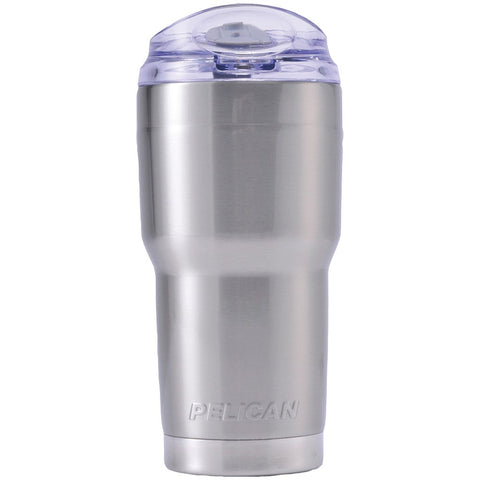 Pelican 22-ounce Sliding-lid Traveler Tumbler (silver)