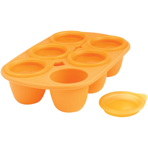 Mastrad Baby Orange 2oz Babypods With Lid