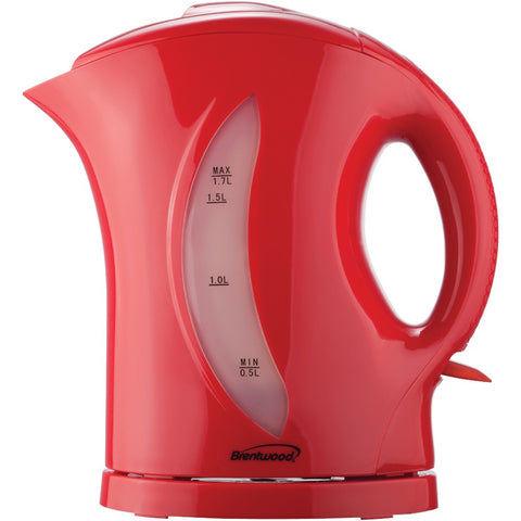 Brentwood 1.7-liter Cordless Plastic Tea Kettle