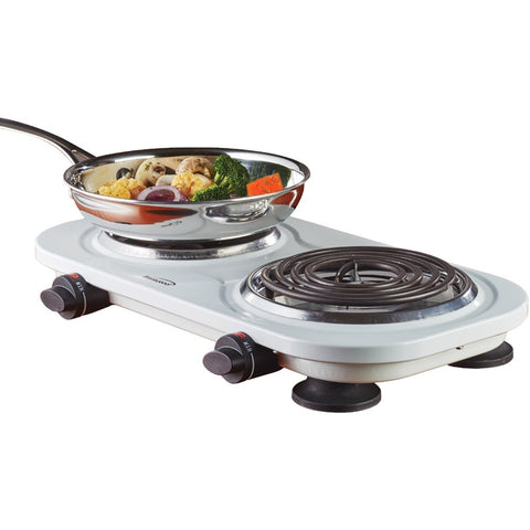 Brentwood Electric 1500-watt Double Burner