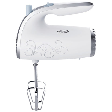 Brentwood 5-speed Hand Mixer (white)