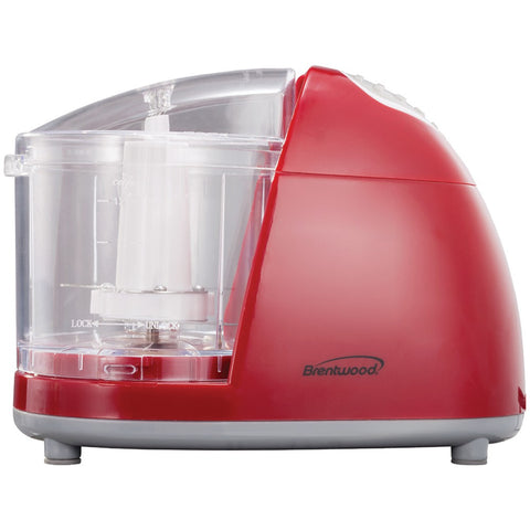 Brentwood Mini Red Food Chopper