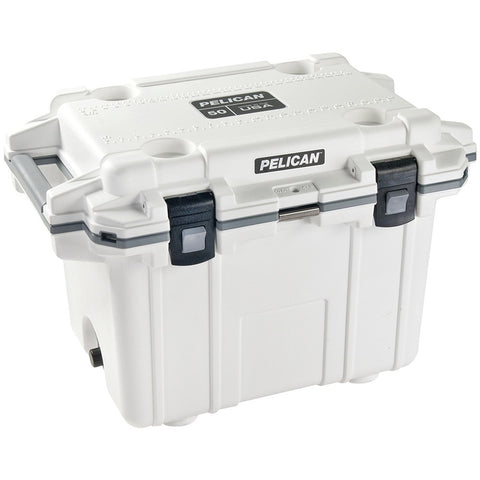 Pelican 50-quart Elite Deluxe Cooler (white)