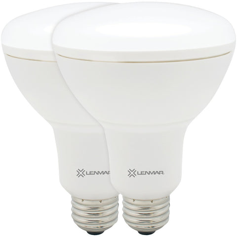 Lenmar 75-watt Led Warm White Dimmable Flood Light 2 Pk