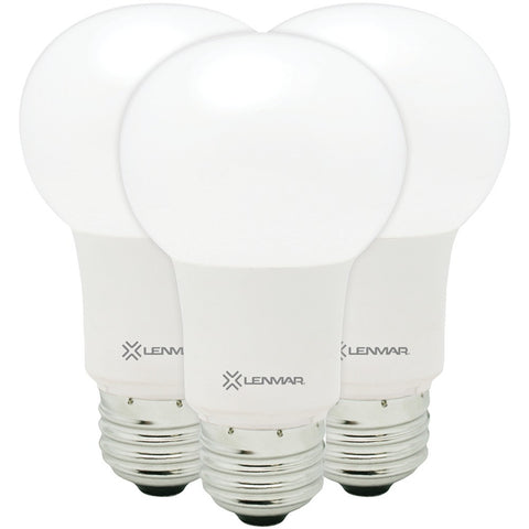 Lenmar 60-watt Led A19 Standard Dimmable Light 3 Pk (warm White)