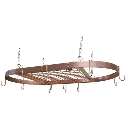 Range Kleen Mfg. Copper Oval Pot Rack