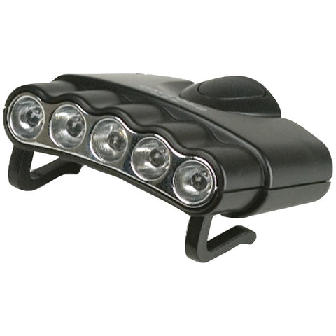 Cyclops Orion 5 Hat Clip Light With 5 Clear Led Lights