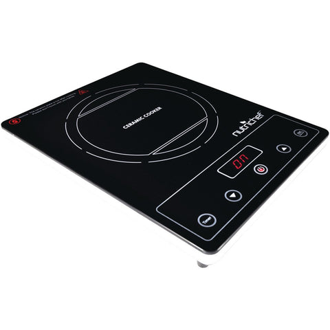 Nutrichef Ceramic-induction Electric Glass Burner Cooktop