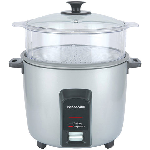 Panasonic 12-cup Automatic Rice Cooker (silver)