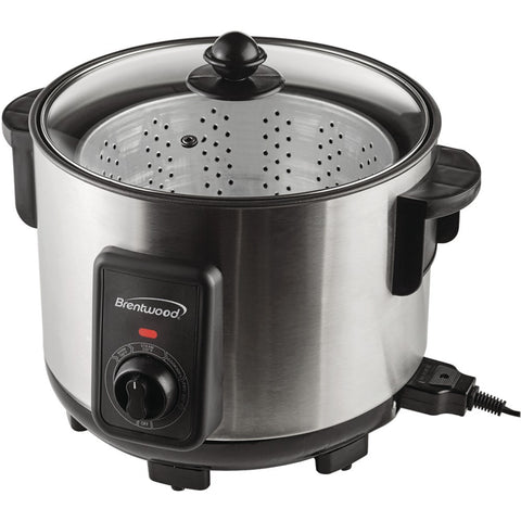 Brentwood 5.2-quart Stainless Steel Deep Fryer And Multicooker