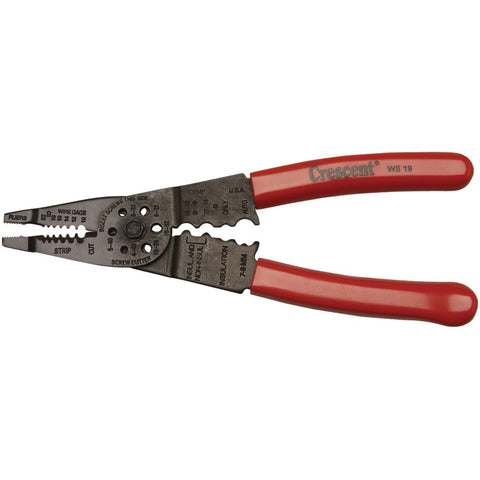 Crescent 8&#34; Crimper And Wire Cutter