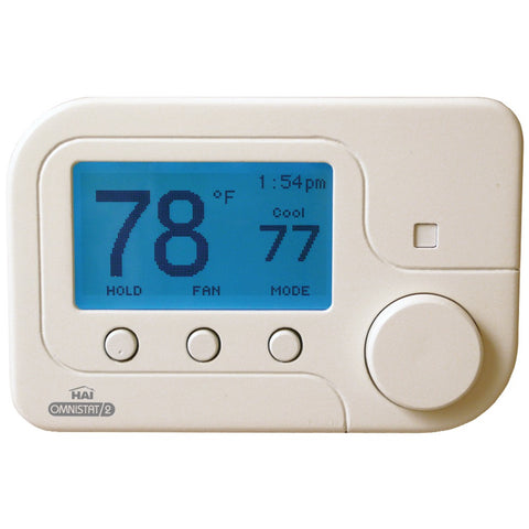 Leviton Security & Automation Multistage Omnistat2 With Humidity Control For Conventional & Heat Pump Systems (white)