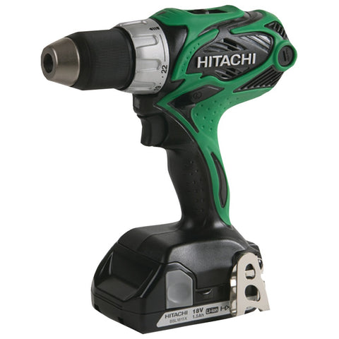 Hitachi 18-volt Li-ion Compact Driver Drill With Flashlight
