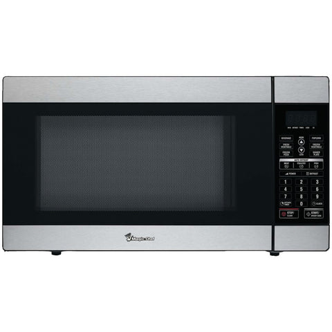 Magic Chef 1.8 Cubic-ft 1100-watt Stainless Steel Microwave With Digital Touch